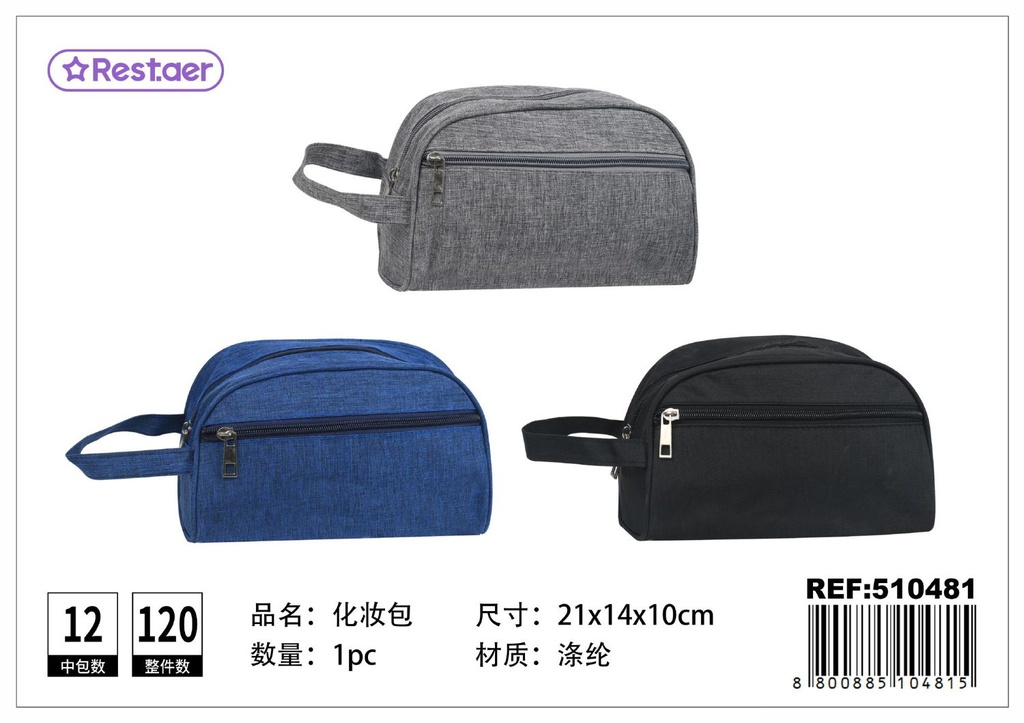 Neceser para hombre de 21x14x10cm - Accesorio de belleza