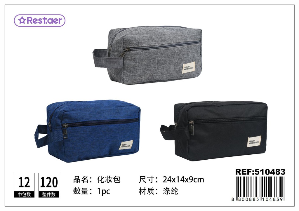 Neceser para hombre 24x14x9cm