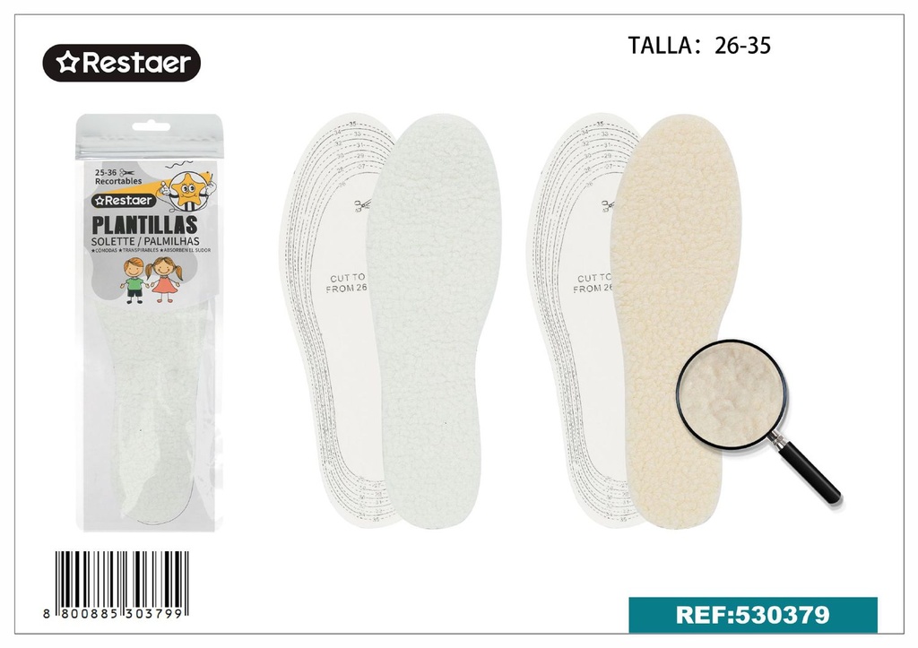 Plantillas 24 cm para invierno - Accesorios de costura