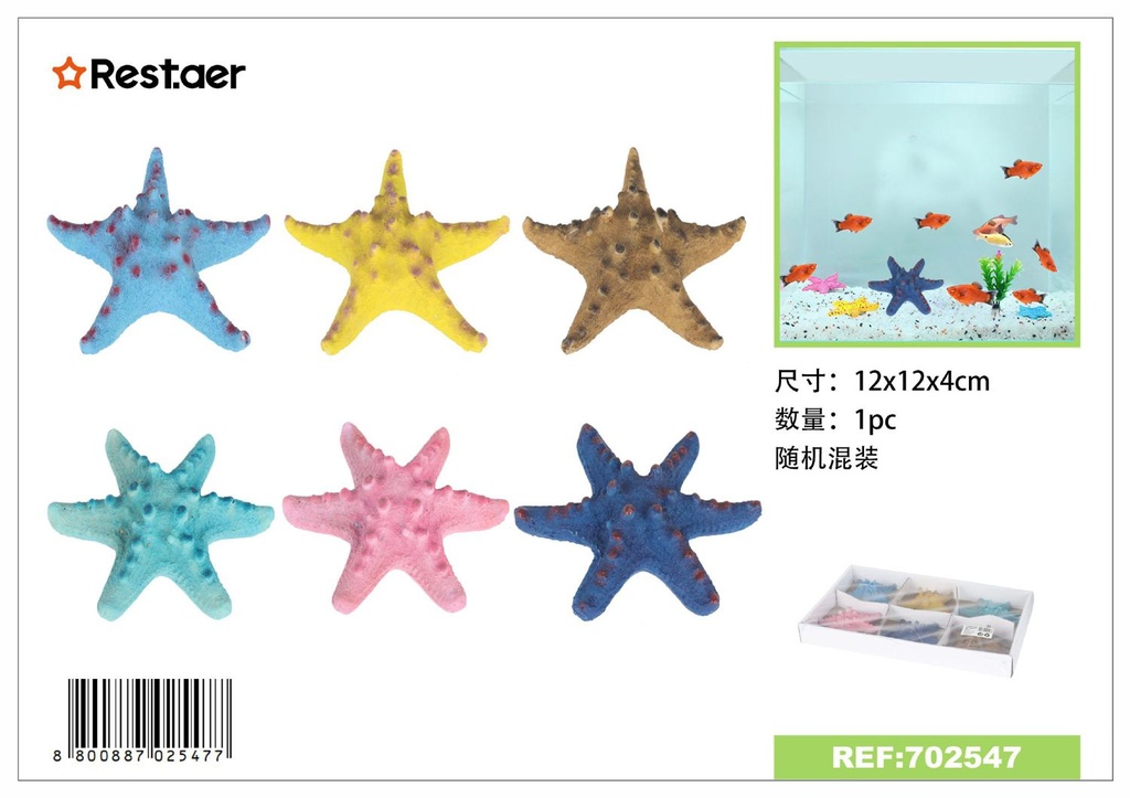 Decoración de acuario en forma de montaña 12*12*4cm - Accesorios para acuarios