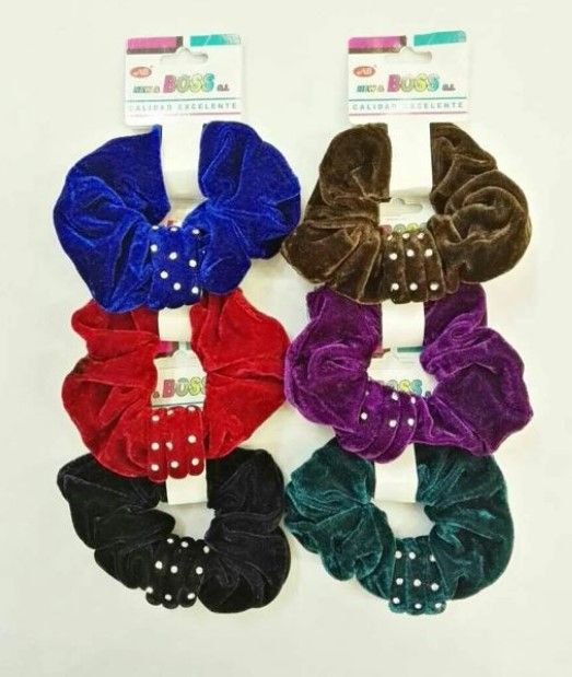 Coletero con forro 12/U - Accesorios de cabello
