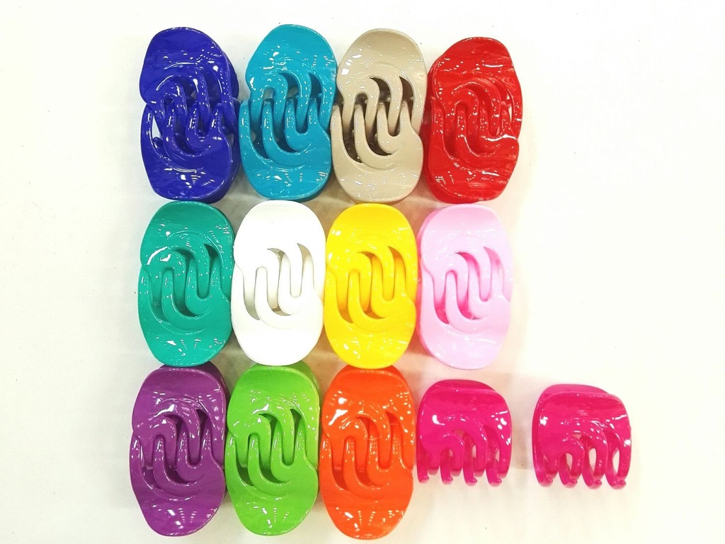 Pinza de pelo 4.5cm 24/u 276182-4 N.B - Accesorios de peinado