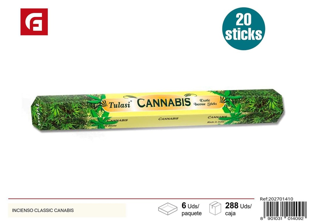 Incienso Classic Cannabis