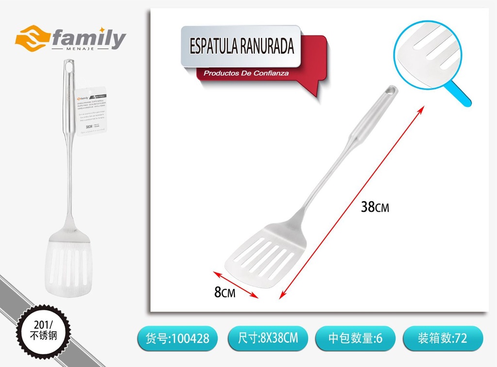 Espátula ranurada - Utensilios de cocina