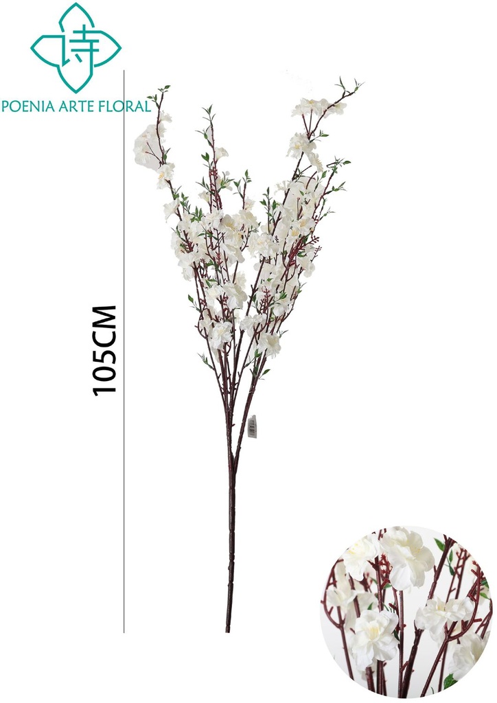 Ramo de flores cerezo grande 105 cm - Ramos decorativos
