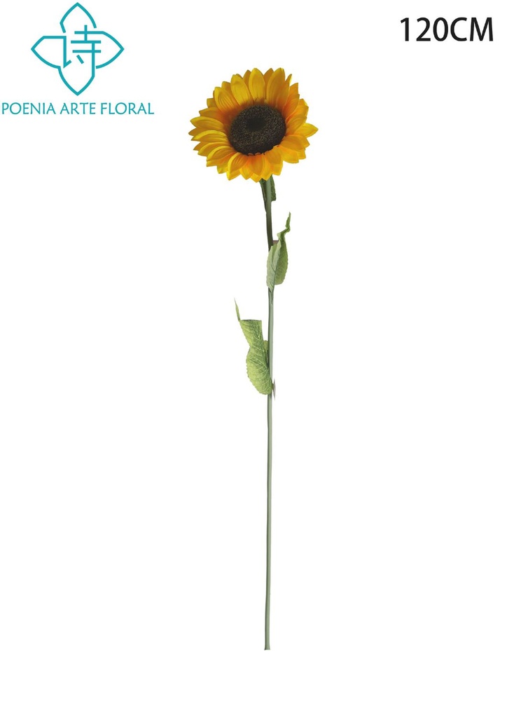 Flor artificial - Girasol 120 cm - Decoración floral