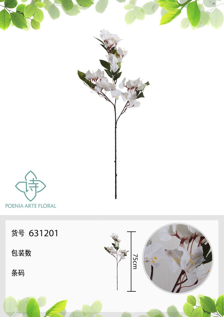 Flores artificiales 78CM - Decoraciones modernas