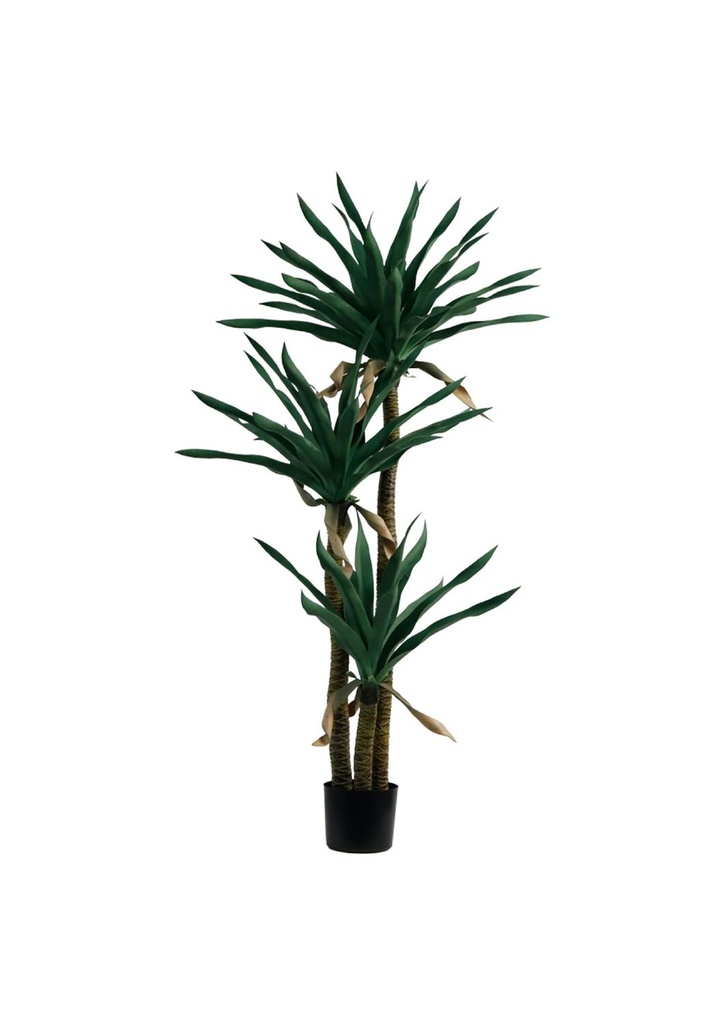 Árbol de piña artificial 160cm con 56 hojas