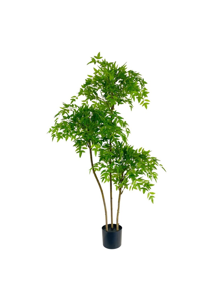 Árbol de bambú celestial 150cm con 3 troncos para decoración