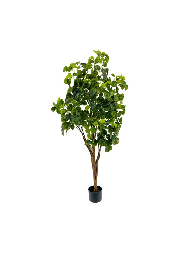 Planta artificial con 420 hojas doradas 150cm