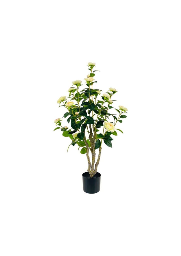 Árbol de camelia 90cm con 174 hojas para decoración