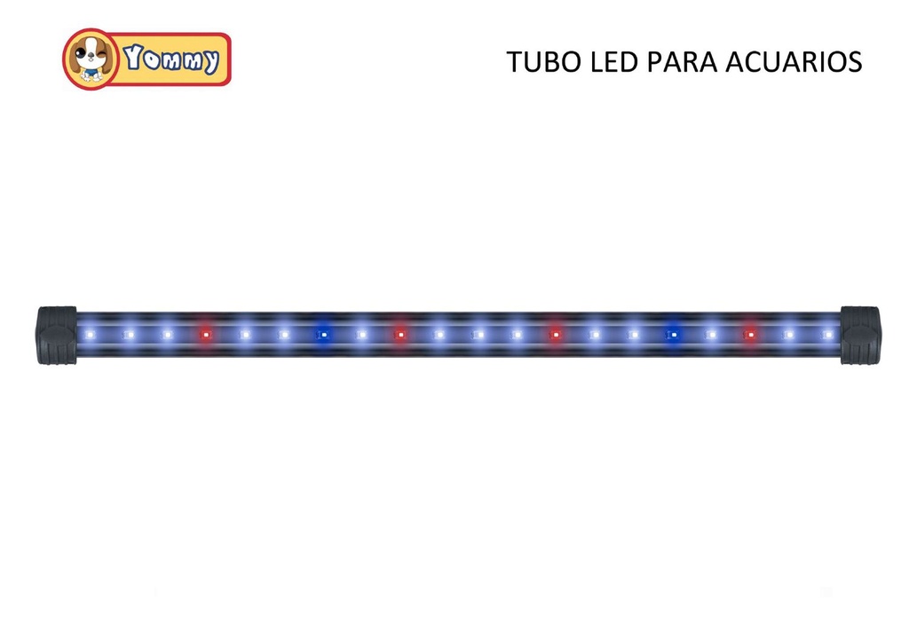 Tubo LED para acuarios 30cm con luz blanca sumergible