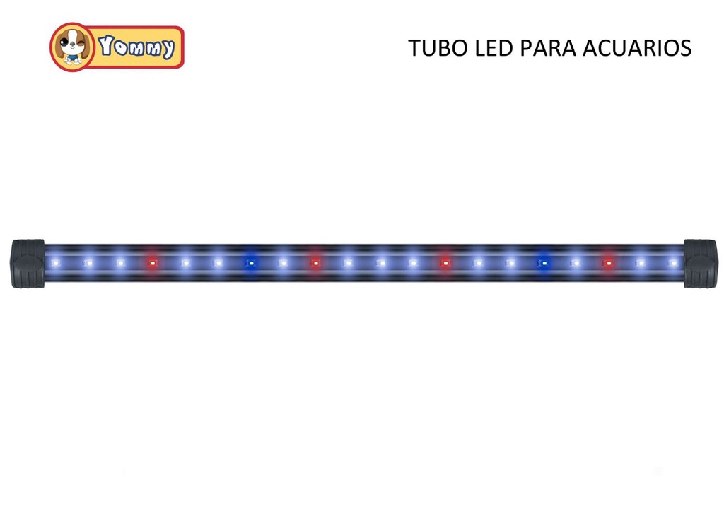 Tubo LED para acuarios blanco 40cm - Iluminación para acuarios y decoración