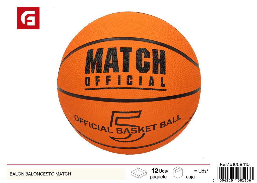 Balón de baloncesto Match - Juguetes deportivos