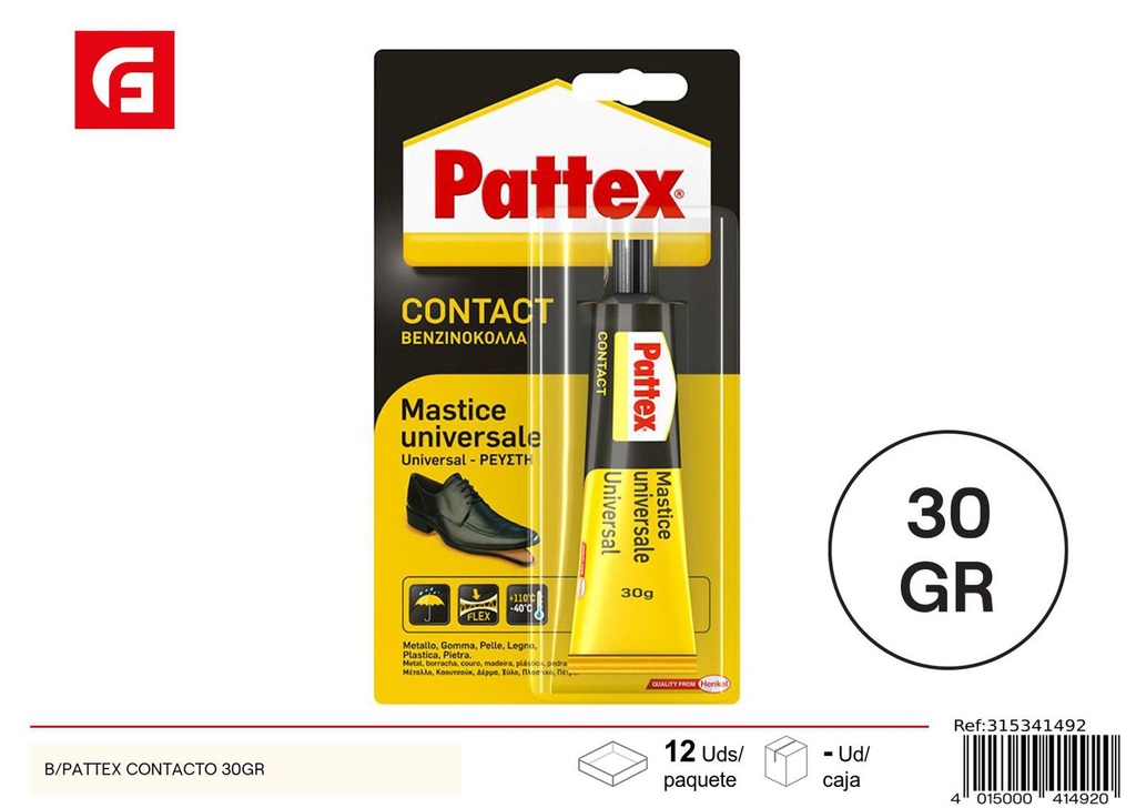 Adhesivo multiusos 30g Pattex - Manualidades