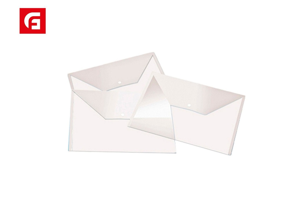 Sobre portfolio transparente - Material de oficina