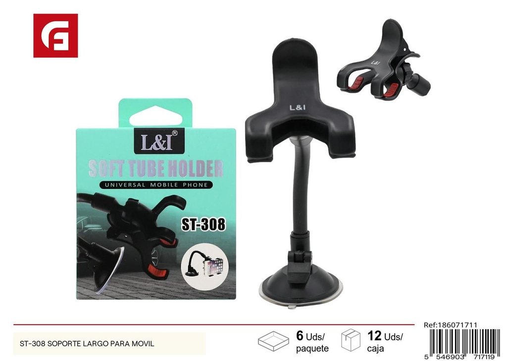 Soporte Largo para Móvil ST-308 - Accesorios electrónicos