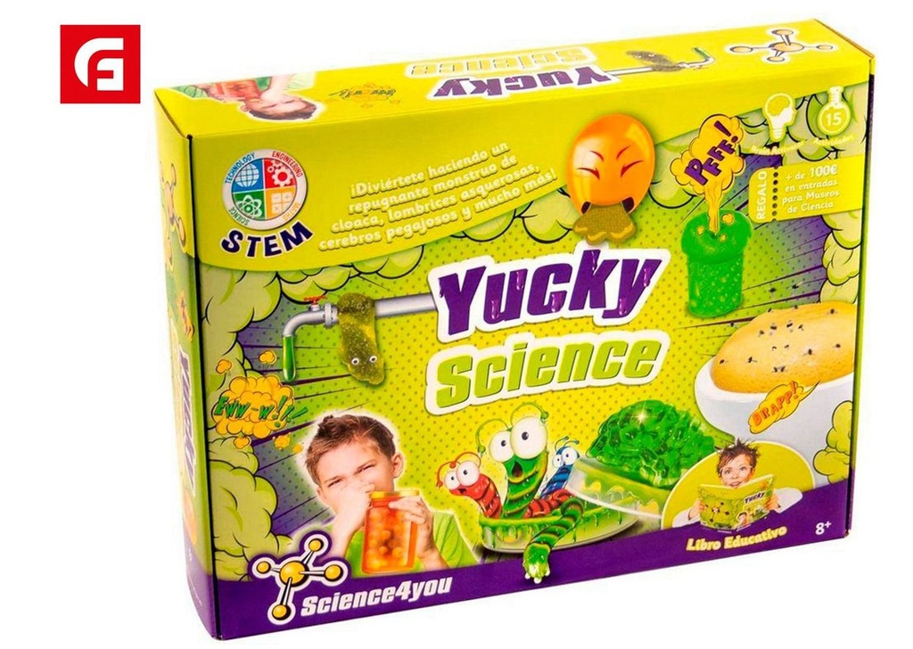 Juego kit ciencia asquerosa - Juguetes infantiles