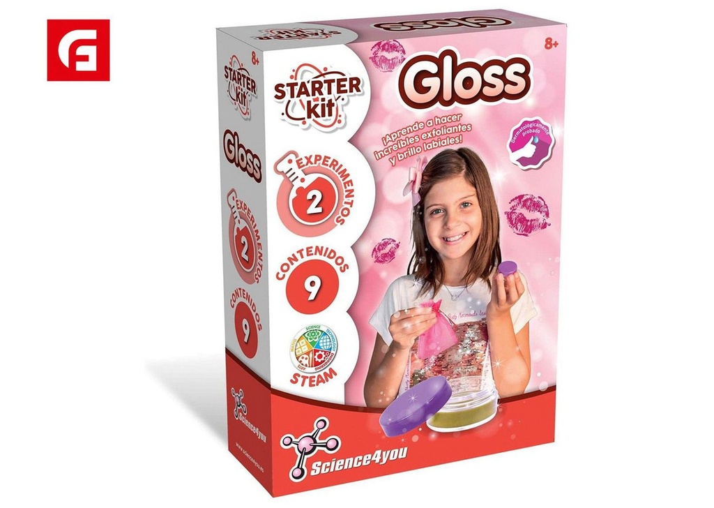 Juego kit lipgloss - Juguetes de belleza y maquillaje para niños