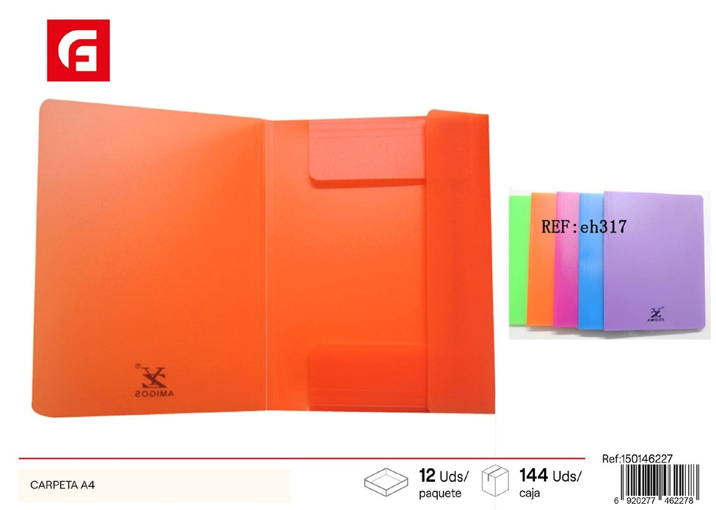 Carpeta A4 - Material de oficina y archivadores