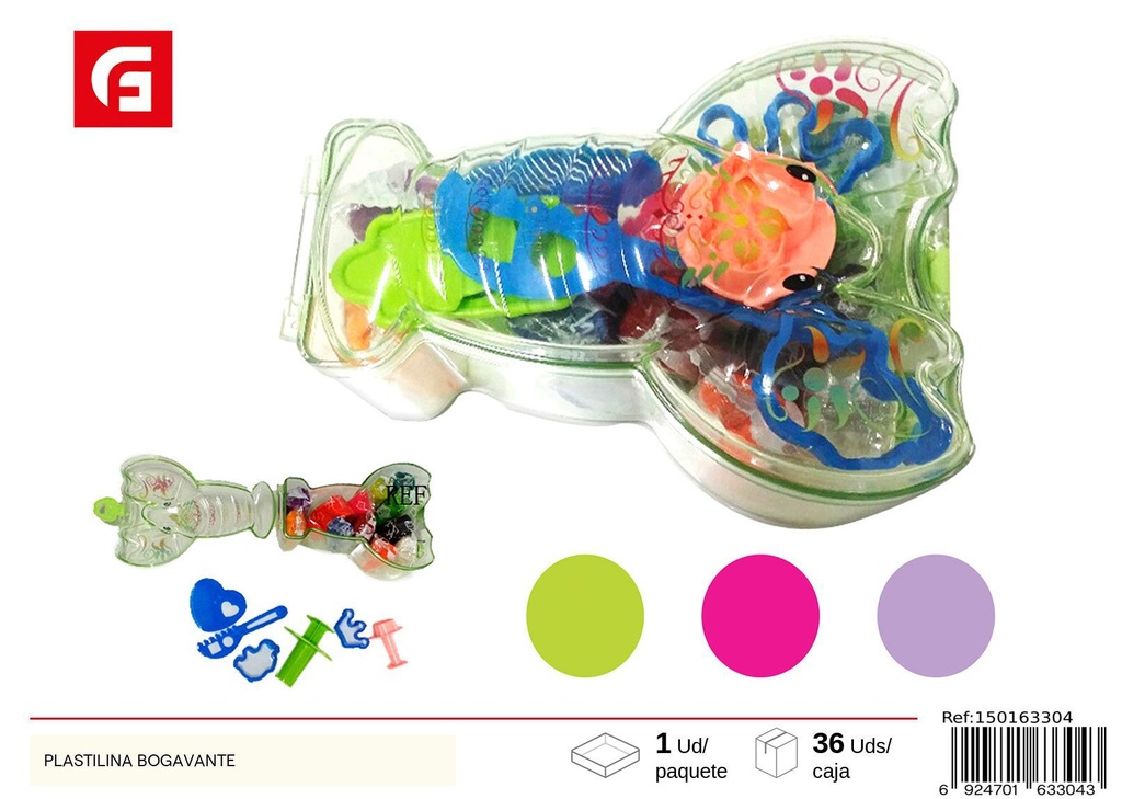 Plastilina bogavante - Manualidades y arte