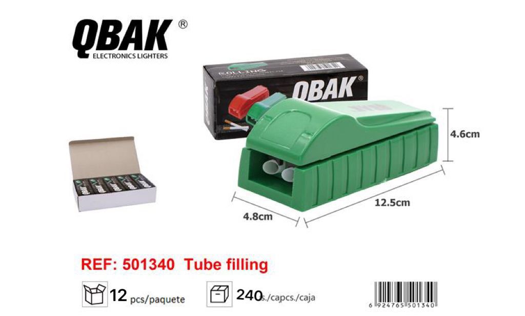 Maquina cigarrillo Qbak 501340 - Accesorios para fumadores 