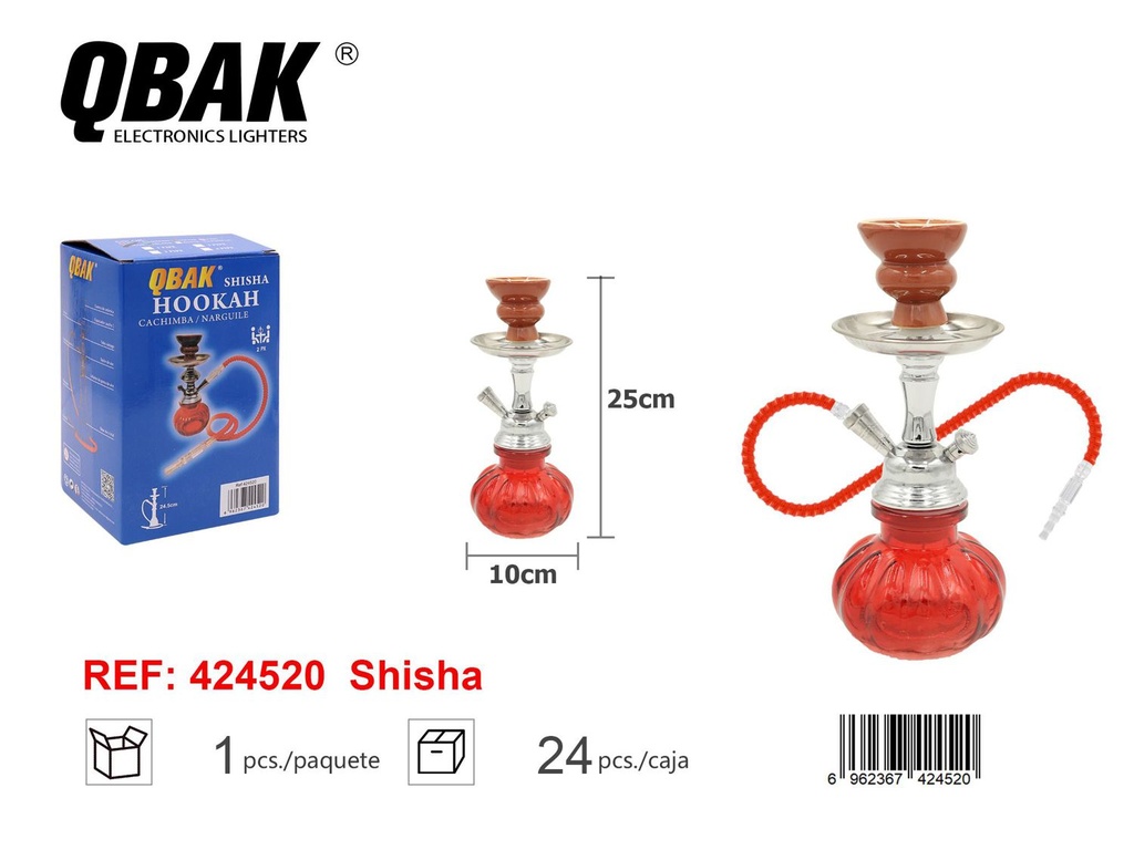 Cachimba QBAK 424520 - Artículos de fumador y cachimbas