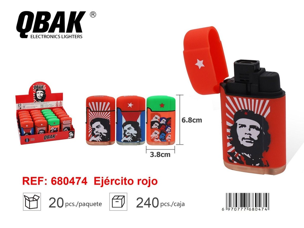 Mechero turbo QBAK para uso diario y encendido rápido