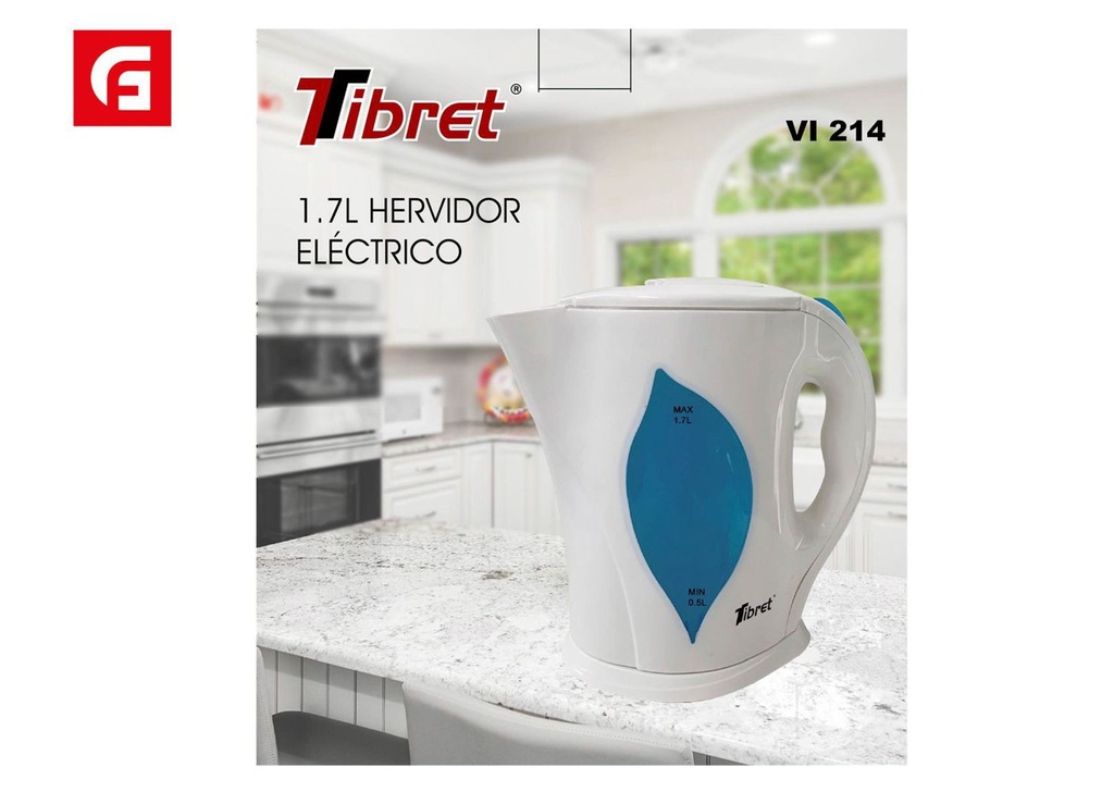Hervidor de agua 1.7L - Electrodomésticos
