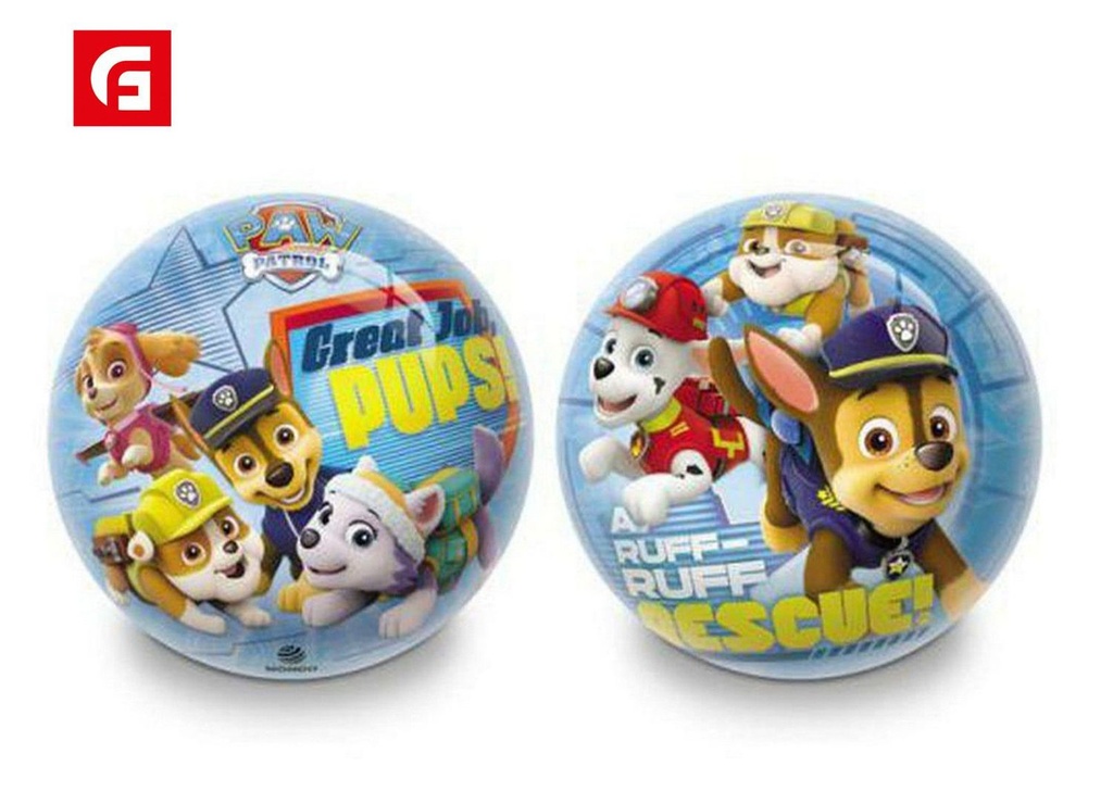 Pelota Paw Patrol 14cm - Juguete infantil