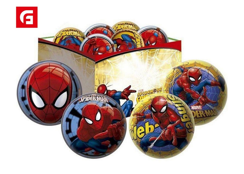 Pelota Spiderman 14cm - Juguete infantil