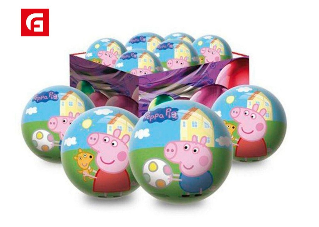 Pelota de 14cm de Peppa Pig - Juguetes deportivos