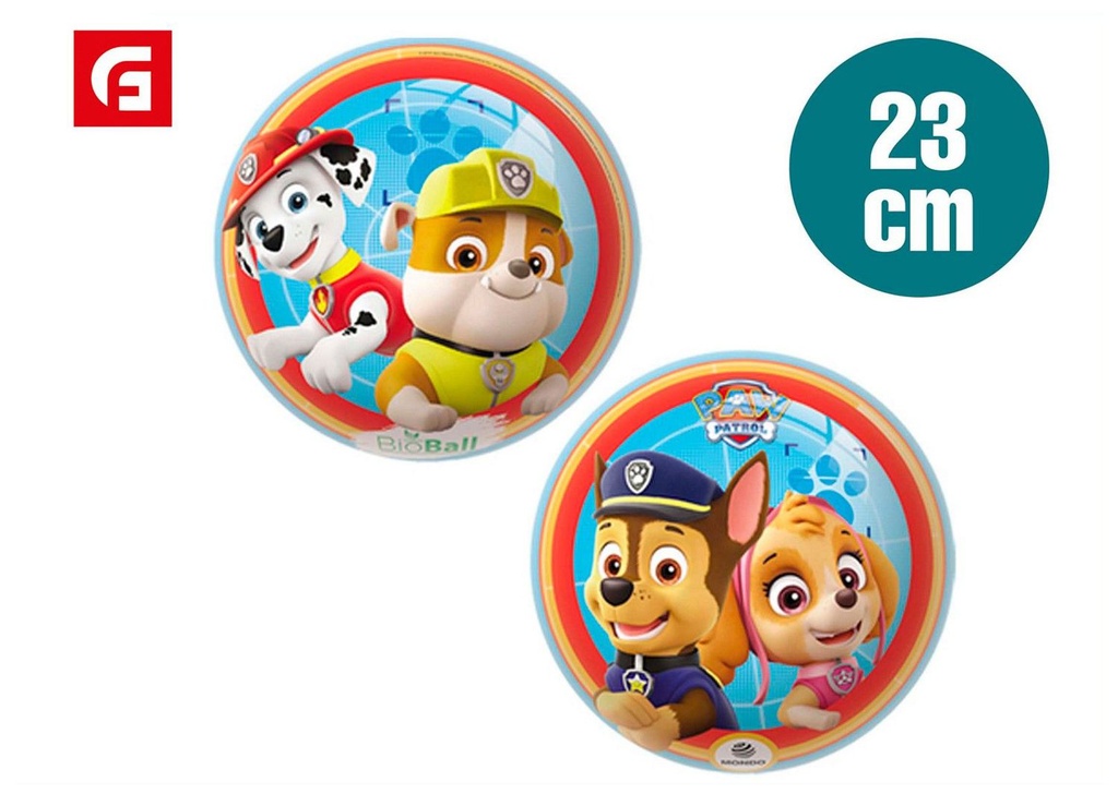 Pelota Paw Patrol 23 cm - Juguetes y pelotas