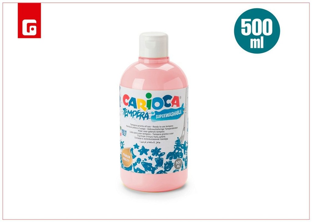 TEMPERA 500ML COLOR CARNE - Material escolar