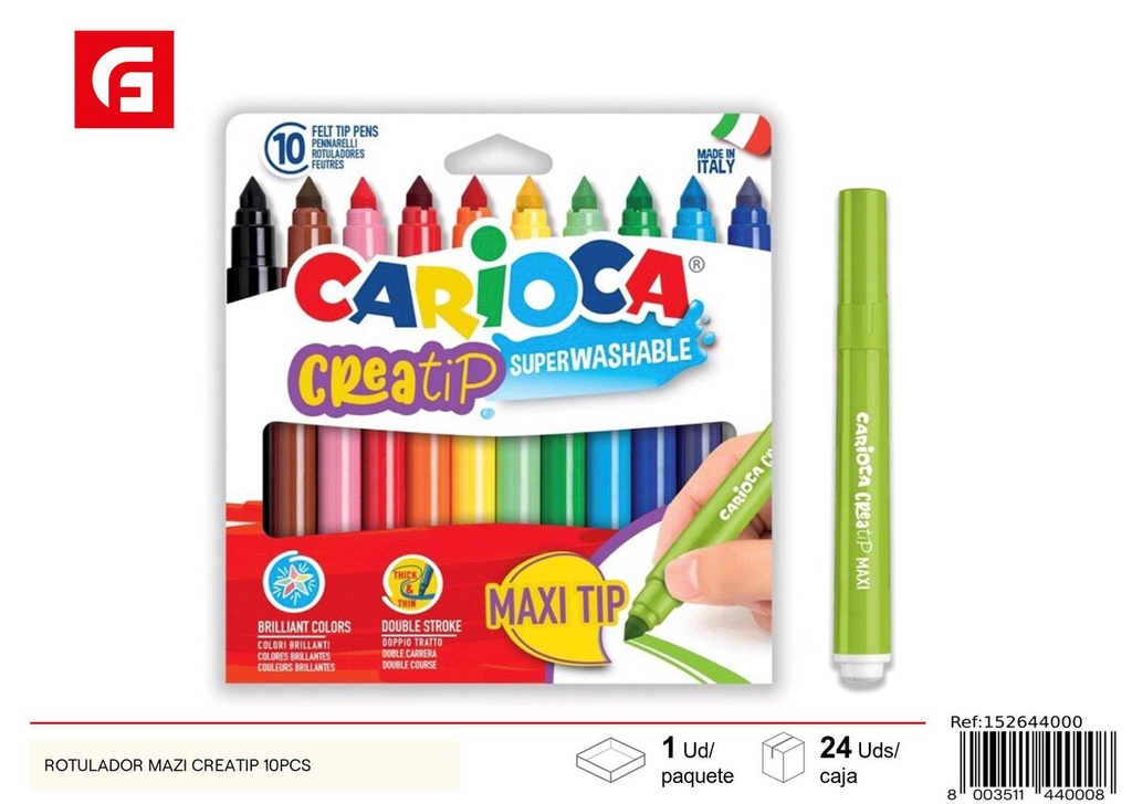 Ratuladores color 10 piezas - Material escolar
