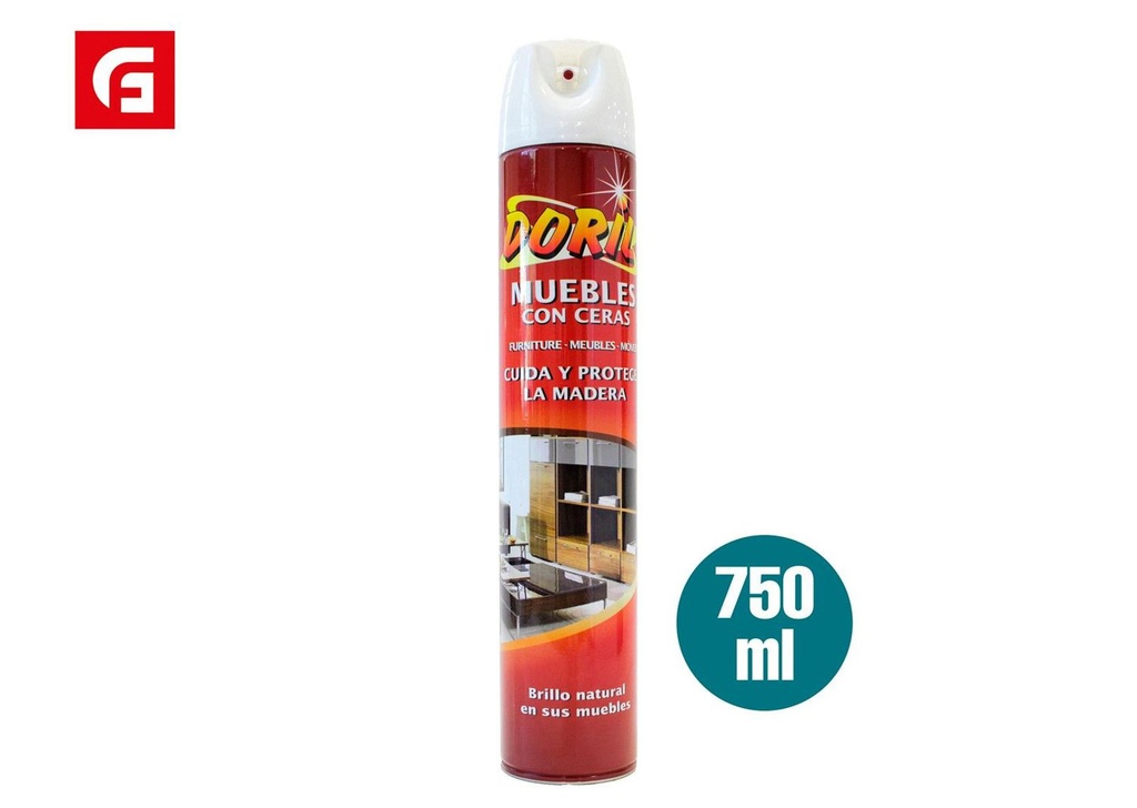 Limpiador en spray para muebles 750ml Doril para limpieza y cuidado del hogar