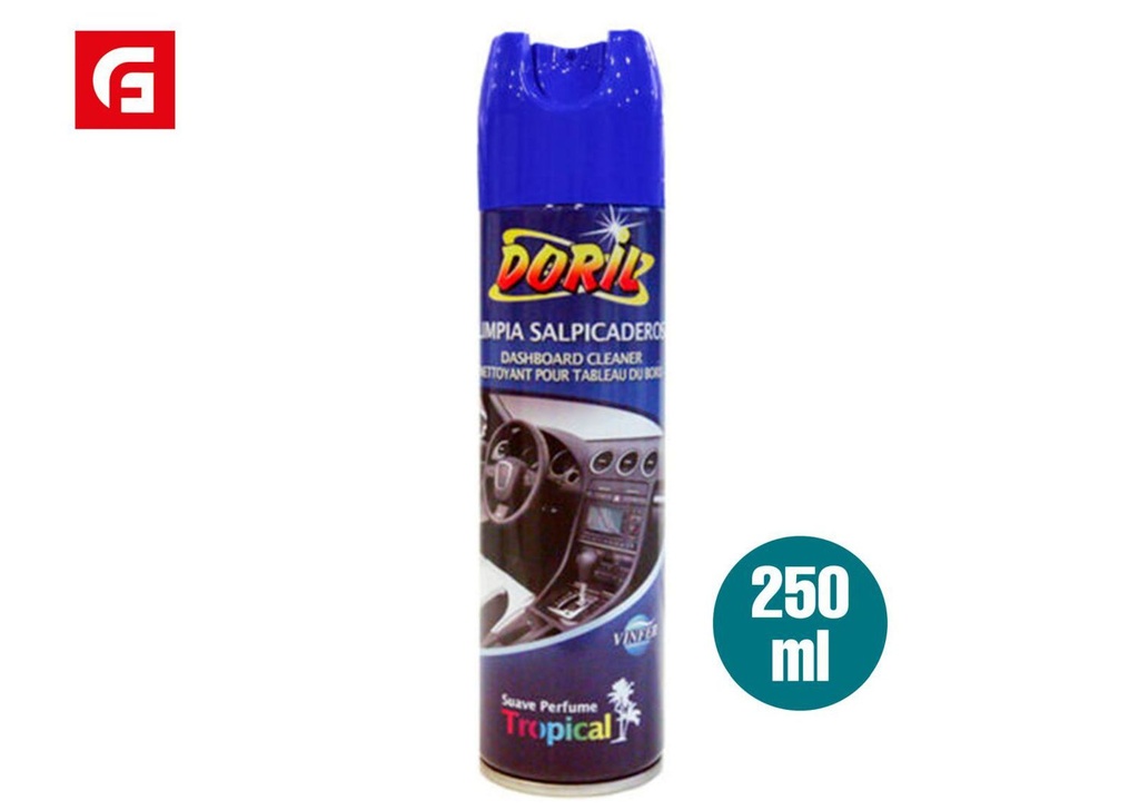 Salpicadero tropical 250ml spray limpiador para coches