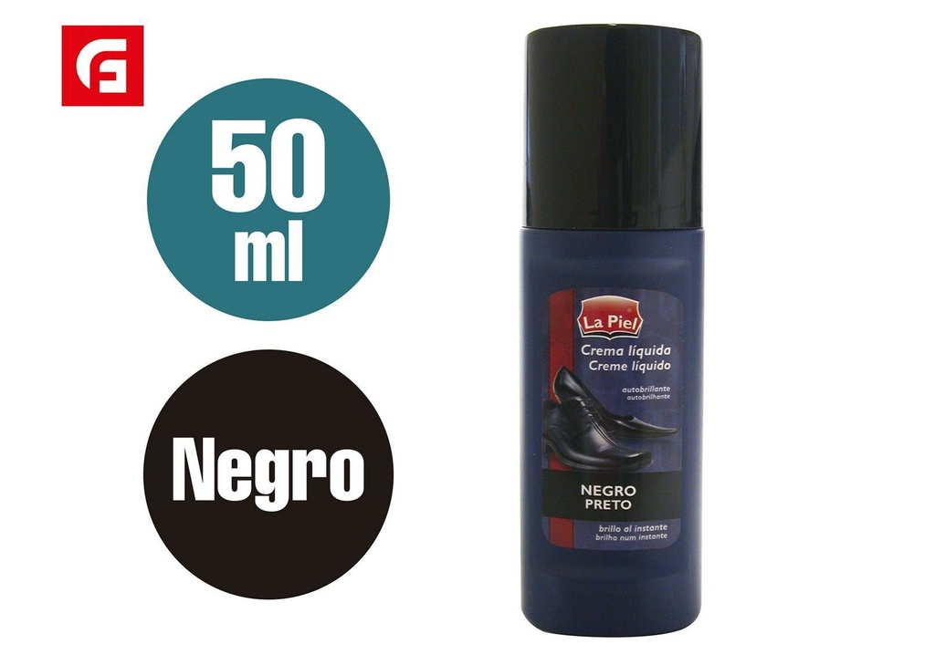 Cuidado de calzado Crema líquida La Piel 50ml negro - Cera y cuidado para zapatos