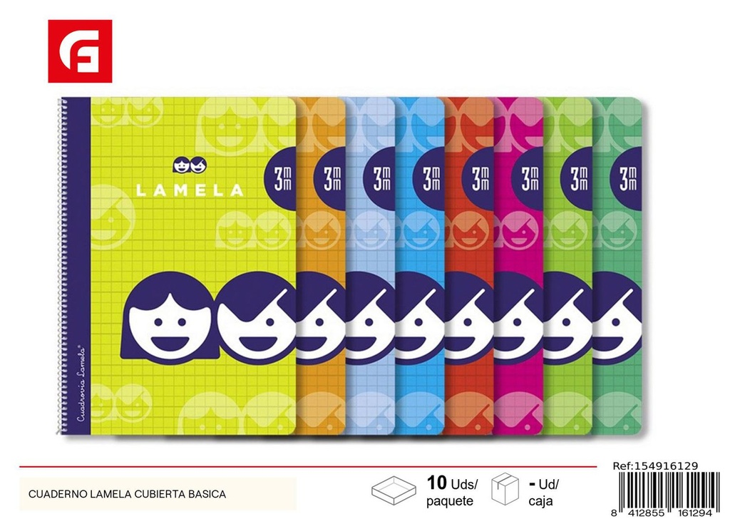 Cuaderno Lamela cubierta básica - Papelería