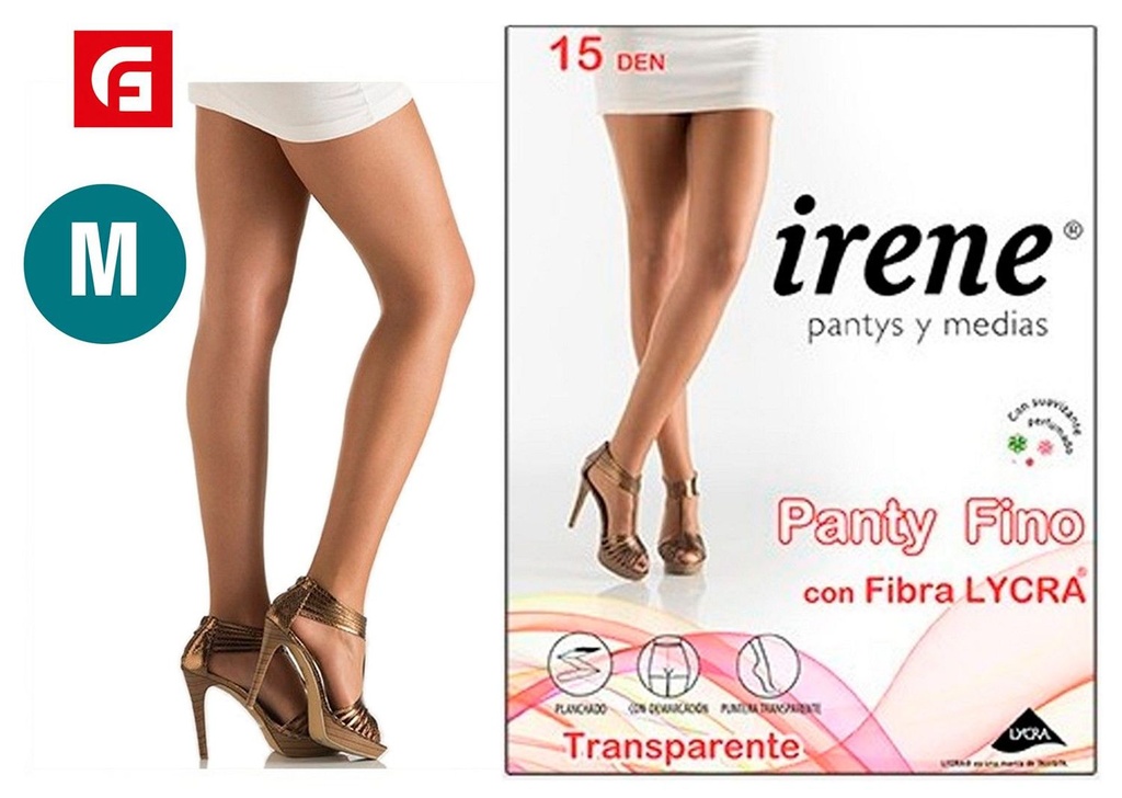 Panty fino con fibra Lycra puntera invisible para moda y confort