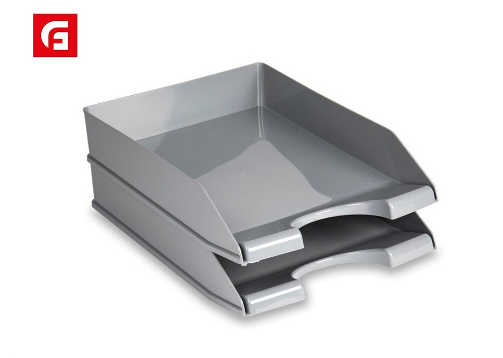  Portafolio gris claro para oficina - Papelería y organizadores