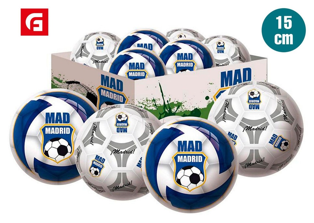 Balón Mad Madrid 15 cm - Juguetes deportivos y balones