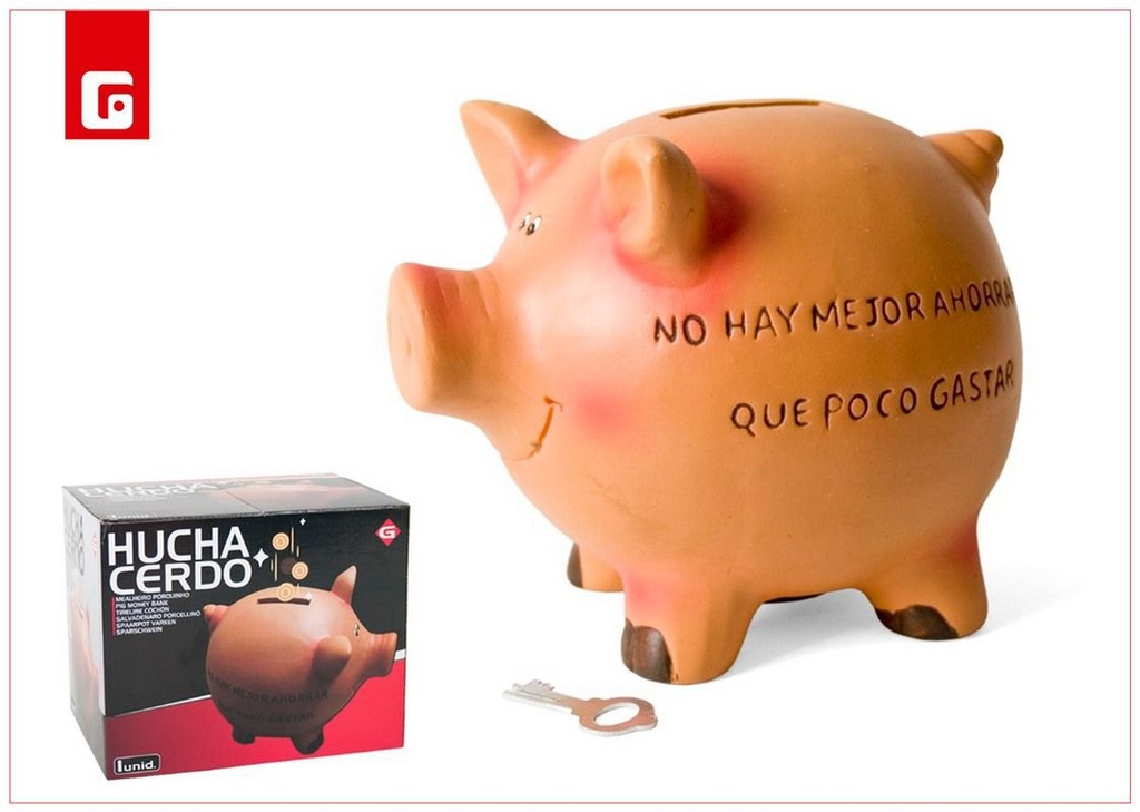 Hucha cerdo cerámica - Artículos de hogar