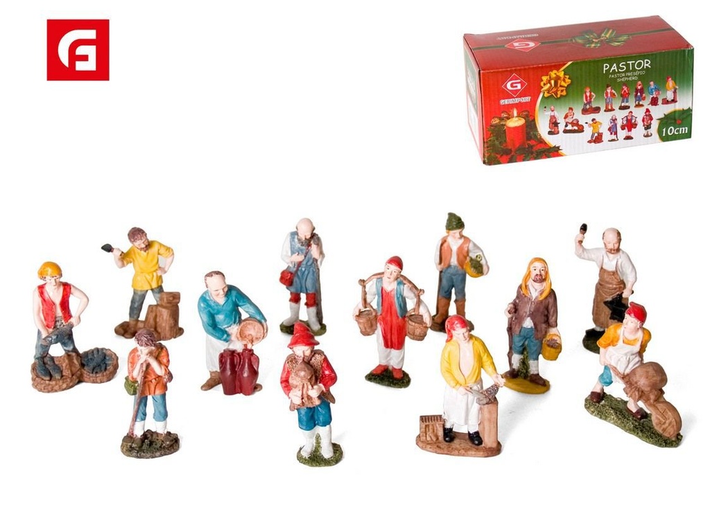 Figuras de Navidad 10cm - Decoración para el belén