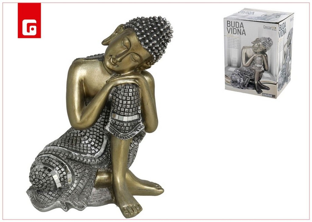 Buda Vidna 22 cm plata - Decoración del hogar