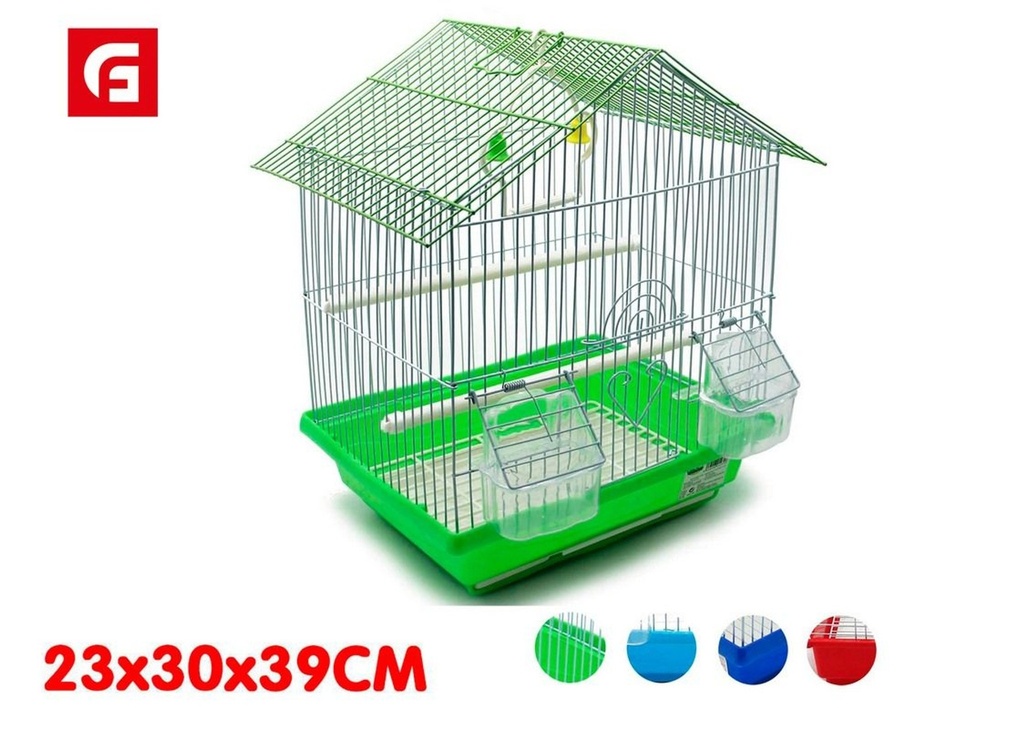 Jaula para pájaros 23x30x39cm - Accesorios para mascotas y jaulas