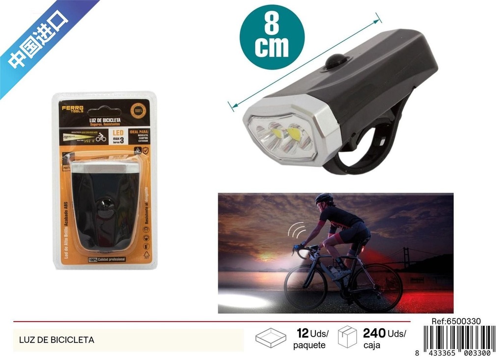 Luz de bicicleta - Accesorios para bicicletas