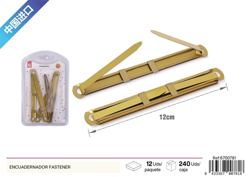 Encuadernador fastener - Accesorios varios