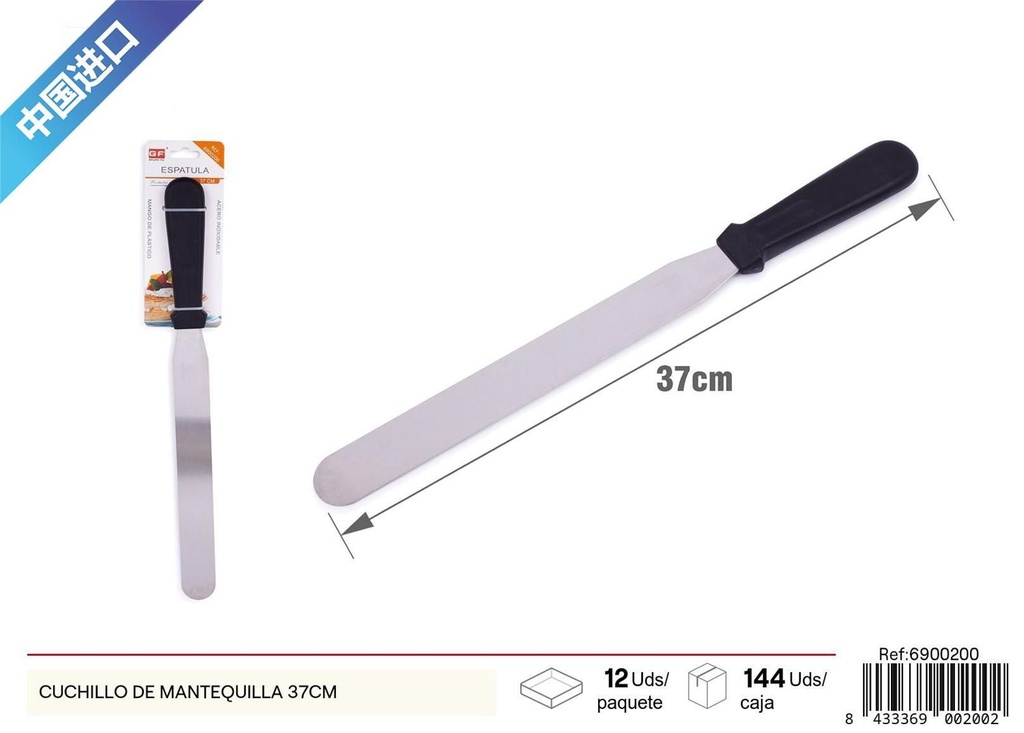 Cuchillo de mantequilla 37cm para untar y cocinar