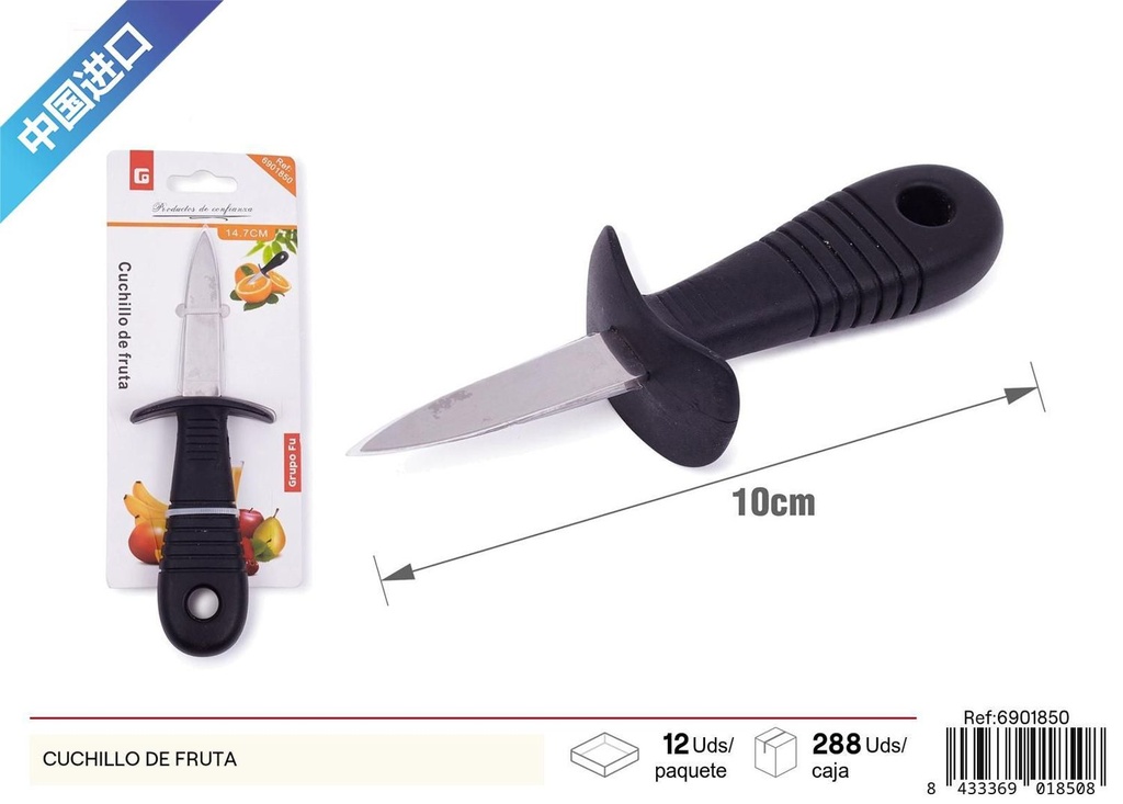 Cuchillo de fruta para corte y pelado